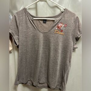 Womens Large T-shirt “touchdown season”fall design